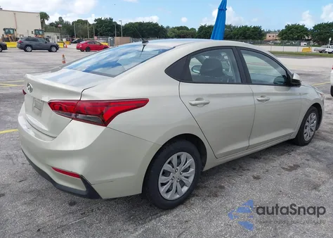 2019 Hyundai Accent Se из США, поврежденный, VIN 3KPC24A3XKE080943